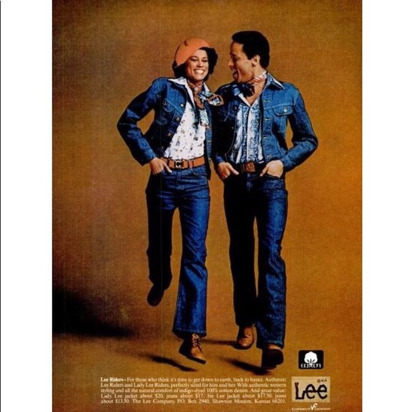 Vintage Lee Riders high rise jeans dark wash union - Picture 9 of 11